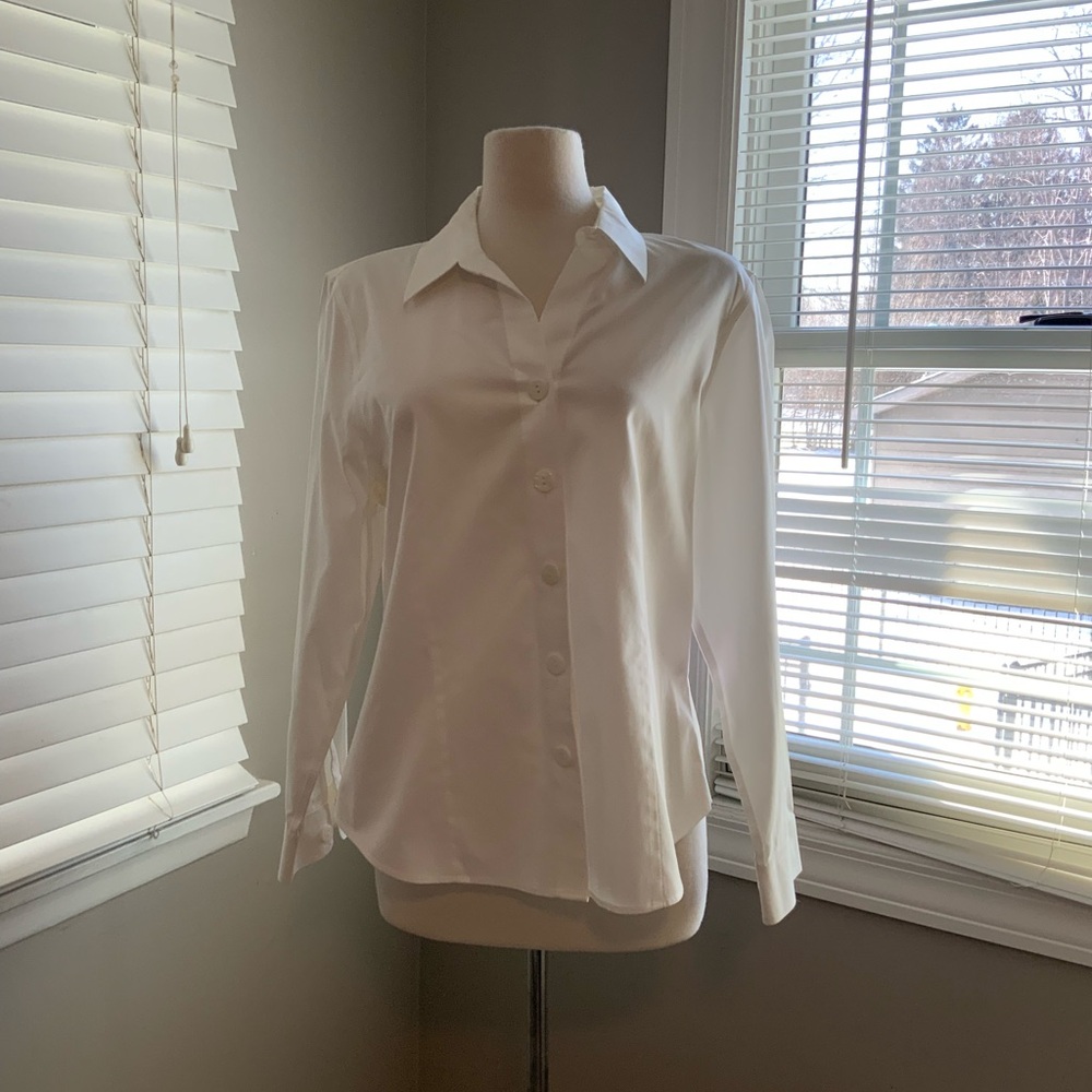 Coldwater Creek White Shirt